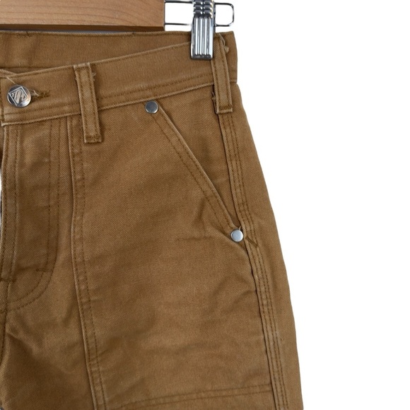 Topo Designs Canvas Work Pants Heavy Cotton Utility Work Straight Leg Size 28 - Picture 7 of 14